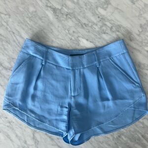 Alice & Olivia silk shorts